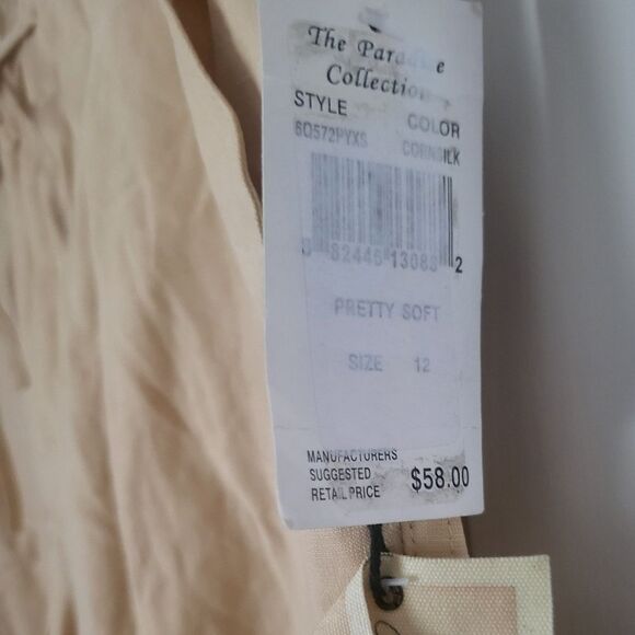 NWT Silk & Linen Blend Drawstring Shorts The Paradise Collection - Picture 4 of 5